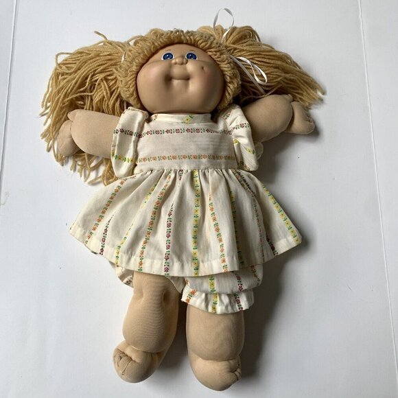 Cabbage Patch Kids 1978 #55 Blonde Doll 18” - Picture 1 of 7